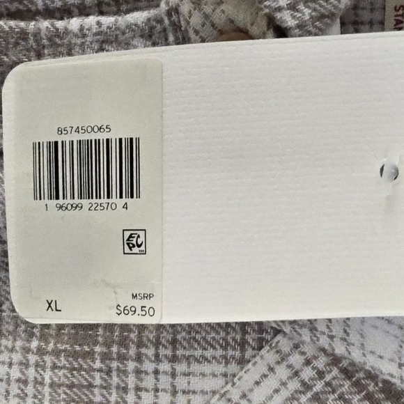 Levis Classic Western Long Sleeve Men's Snap Button Down Shirt XL MSRP $69 - Picture 4 of 6